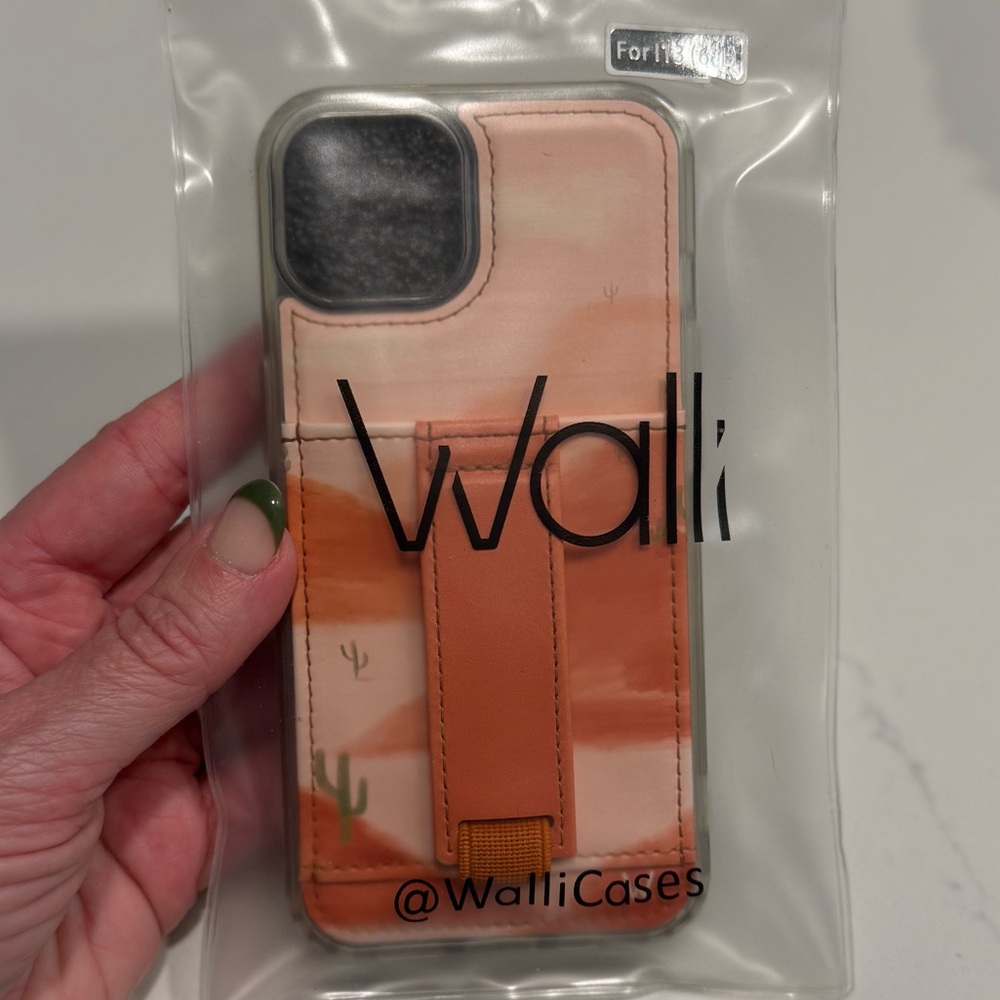 Walli Desert Sunset iPhone 13 Case - Orange and Cream